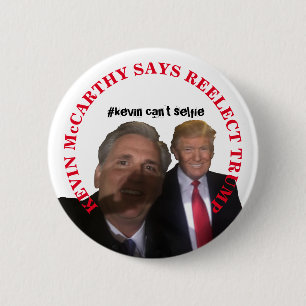 Kevin McCarthy sagt Neuwahl Trump Button