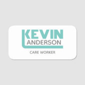 Kevin Name Tag Namensschild (Vorderseite)
