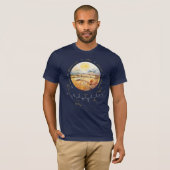 KEVIN Peptid, Moon 2 mit benutzerdefiniertem Text, T-Shirt (Vorne ganz)