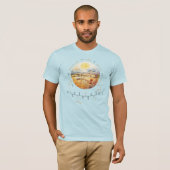 KEVIN Peptid, Moon 2 mit benutzerdefiniertem Text, T-Shirt (Vorne ganz)