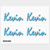 Kevin Sticker Blue (Blatt)