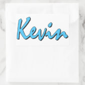 Kevin Sticker Blue (Tasche)