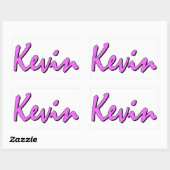 Kevin Sticker Pink (Blatt)
