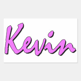 Kevin Sticker Pink