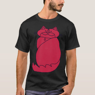 Kevin the Cat in Viva Magenta Farbe des Jahres 20 T-Shirt