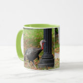 Kevin the Turkey - Old Wethersfield , CT (2 Bilder Tasse (Vorderseite Links)