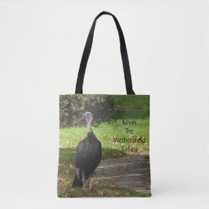 Kevin the Turkey - Old Wethersfield , CT (2 Seiten Tasche