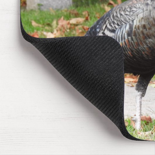Kevin the Turkey - Old Wethersfield, CT Mousepad (Ecke)