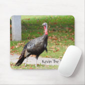 Kevin the Turkey - Old Wethersfield, CT Mousepad (Mit Mouse)