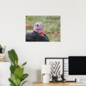 Kevin the Turkey - Old Wethersfield Poster (Heimbüro)