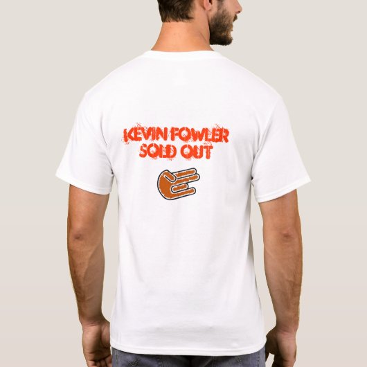 KevinFowler T-Shirt (Rückseite)