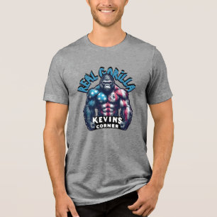 Kevin's Corner ECHTE GORILLA-GANG Tri-Blend Shirt