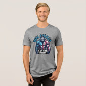 Kevin's Corner REAL GORILLA GANG Tri-Blend Shirt (Vorderseite voll)
