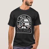 Kevins Ecke Real Gorilla Emblem T-Shirt (Vorderseite)