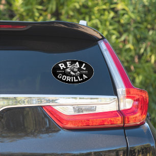 Kevins Ecke REAL GORILLA-Face Paint US Flag Aufkleber