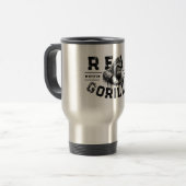 Kevins Ecke REAL GORILLA-Face Paint US Flag Reisebecher (Vorderseite Links)