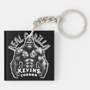 Kevins Ecke REAL GORILLA-Face Paint US Flag Schlüsselanhänger