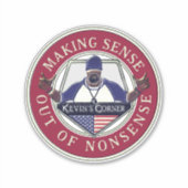 Kevins Ecke sinniert aus dem Unsinn Aufkleber (Vorderseite)