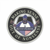 Kevins Ecke sinniert aus dem Unsinn Aufkleber (Vorderseite)