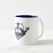 Kevins Ecke sinniert aus dem Unsinn Zweifarbige Tasse (VorderseiteRechts)