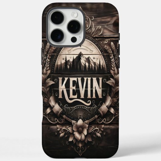 Kevins Mountain Wappen Case-Mate iPhone Hülle (Rückseite)