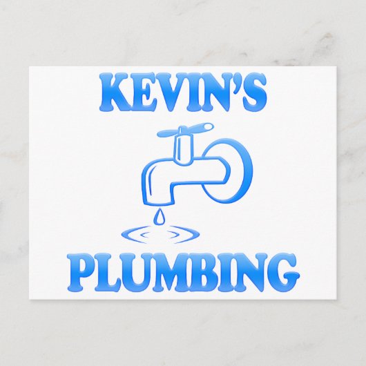 Kevins Plumbing Postkarte (Vorderseite)