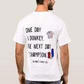 Kevins Poker-Shirt T-Shirt (Rückseite)