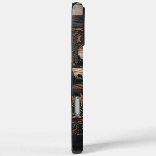 Kevins rustikales Agrarzeichen Case-Mate iPhone Hülle (Rückseite / Rechts)