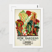 Kew Gardens - Vereinigtes Königreich Postkarte (Vorne/Hinten)