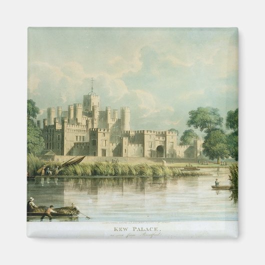 Kew Palace aus Brentford, graviert von Tho Magnet (Vorne)