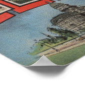 Kewanee, Illinois - Große Buchstabenszenen Poster (Ecke)