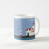 Kewaunee Pierhead Lights Tasse (VorderseiteRechts)
