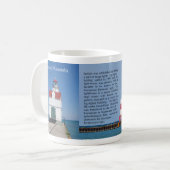 Kewaunee Pierhead Lights Tasse (Vorderseite Links)
