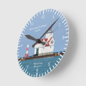 Kewaunee Pierhead Lights Uhr (Winkel)