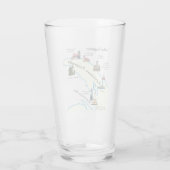 Keweenaw Halbinsel Leuchttürme Glas (Rückseite)