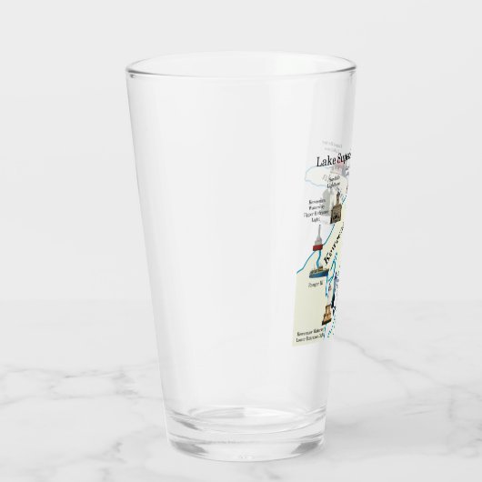 Keweenaw Halbinsel Leuchttürme Glas (Rechts)