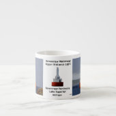 Keweenaw Waterway Upper Entrance Light 2023 Espressotasse (Vorderseite)