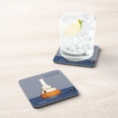 Keweenaw Waterway Upper Entrance Light 2023 Getränkeuntersetzer (Rechte Seite)