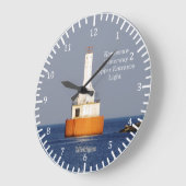 Keweenaw Waterway Upper Entrance Light 2023 Uhr (Winkel)