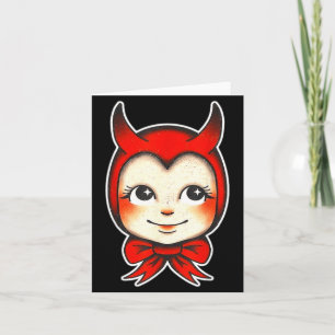 Kewpie-Baby-Teufel-Süß-Tattoo Karte