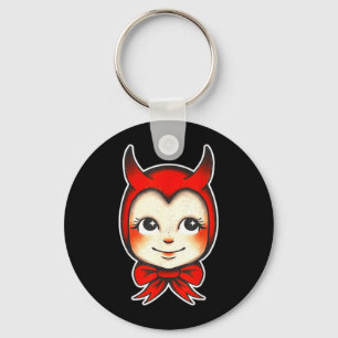 Kewpie-Baby-Teufel-Süß-Tattoo Schlüsselanhänger