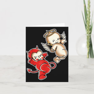 Kewpie-Baby-Teufels-Engel-Cherubs Karte