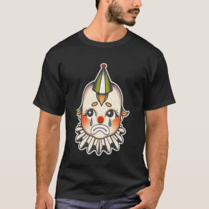 Kewpie-Baby Vintage Clown weinend traurig T-Shirt
