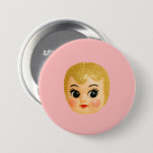 Kewpie Doll Fan Badge Button (Vorne & Hinten)