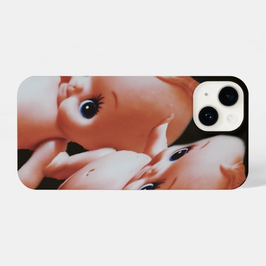 kewpie doll  iPhone hülle (Rückseite (Horizontal))