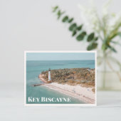  Key Biscayne Florida Cape Lighthouse Photo Postkarte (Stehend Vorderseite)