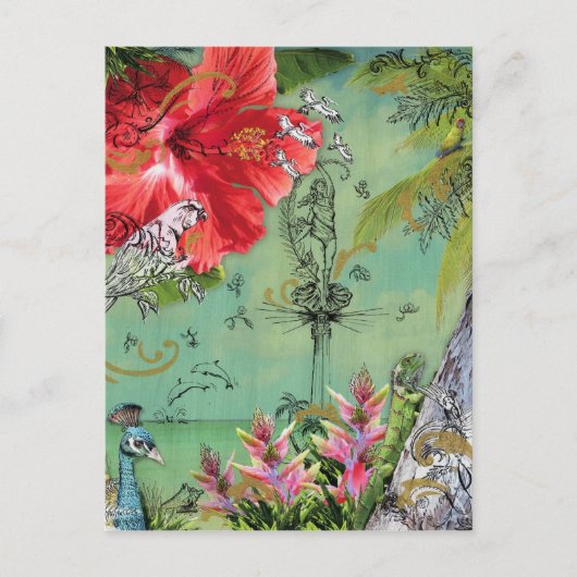 Key Biscayne Postcard Postkarte (Vorderseite)