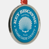 Key Biscayne (Seashell) Ornament Aus Metall (Rechts)