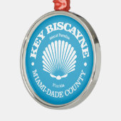 Key Biscayne (Seashell) Ornament Aus Metall (Links)