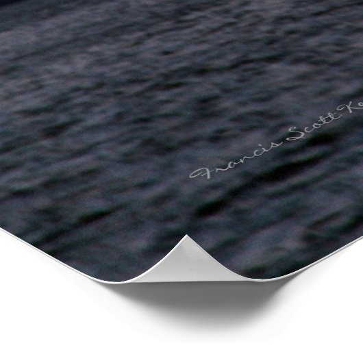 Key Bridge Sunset Print - Baltimore Poster (Ecke)